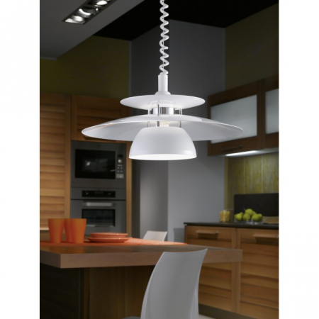 Suspensie Eglo Brenda, alb mat, 1XE27, 87055 [2]