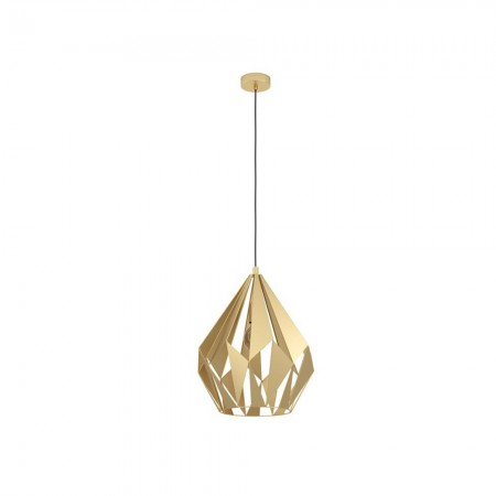 BLACK FRIDAY - Suspensie Eglo Carlton, auriu, 1XE27, D.38 cm, 43815