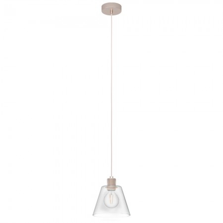 ILUMINAT - Suspensie Eglo Copley, rose gold, 1xE27, D.20 cm, 43631