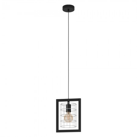 BLACK FRIDAY - Suspensie Eglo Jubily, negru, 1XE27, L.22 cm, 43662
