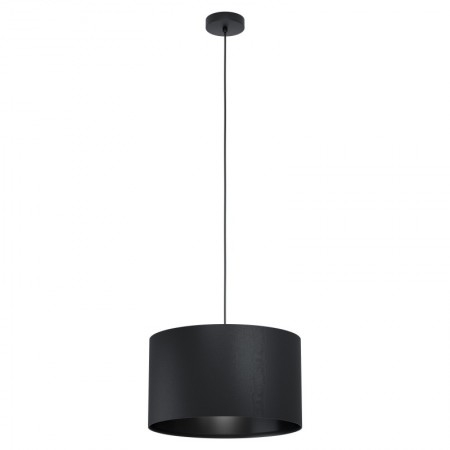 BLACK FRIDAY - Suspensie Eglo Maserlo 1, negru, 1XE27, 38 cm, 99042