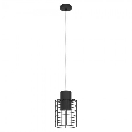 BLACK FRIDAY - Suspensie Eglo Milligan, negru, 1XE27, D.20 cm, 43625