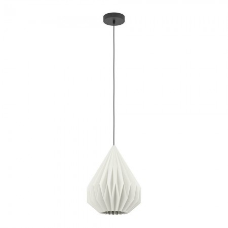 Pendule - Suspensie Eglo Minting, negru, 1XE27, D. 31 cm, 43932