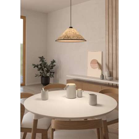 Suspensie Eglo Oxpark, negru, 1XE27, H.110 cm, 43942 [1]