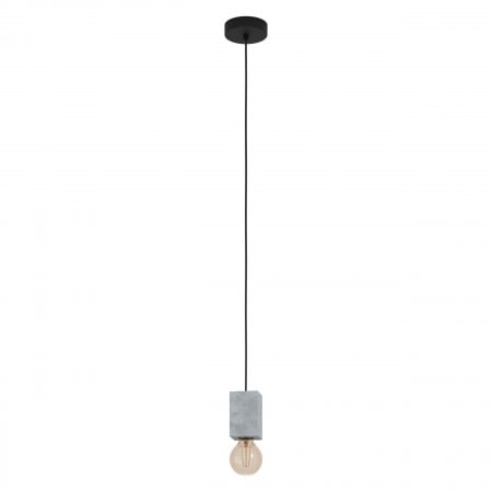 BLACK FRIDAY - Pendul Eglo Prestwick, negru, 1XE27, H. 110 cm, 43597