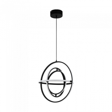 EGLO INTERIOR - Lustra EGLO RETORNIO 39893, LED 43W 6200LM 3000K Ø580MM, OTEL, ALUMINIU, ALB