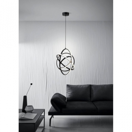 Lustra EGLO RETORNIO 39893, LED 43W 6200LM 3000K Ø580MM, OTEL, ALUMINIU, ALB [1]