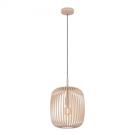 Lustre - Suspensie Eglo Romazzina, bej mat, 1xE27, 40W, 900496