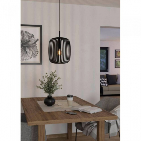 Suspensie Eglo Romazzina, negru mat, 1xE27, D.32 cm, 900494 [2]