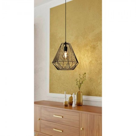 Suspensie Eglo Stype, negru, 1XE27, D.33 cm, 43692 [1]
