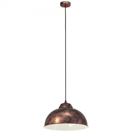 ILUMINAT - Suspensie Eglo Truro 2, cupru patinat, 1XE-27