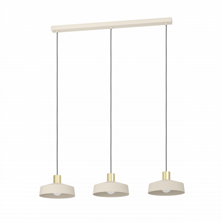 BLACK FRIDAY - Suspensie EGLO Valdiola E27 3x40W  lm Otel Sandy Brass IP20