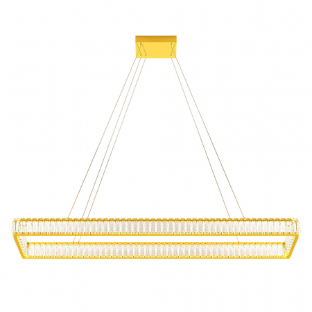 Lustre - Suspensie Incanti Akala LED 60W 3000K 4560lm 3Step Dimming  Metal Gold Decoratiuni Cristal IP20