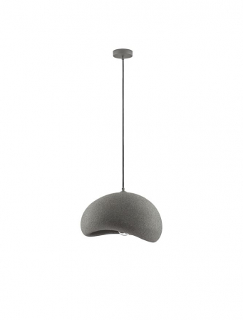 Moderne - Suspensie Nova Luce 9002671 AERE E27 1x12W  Polyurethane & Resin Stone Gray 400mm x 320mm IP20
