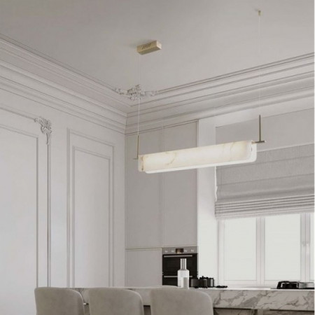 Suspensie Nova Luce Aider, alama, LED, 35W, 2219 lumeni, alb cald 3000K, L.100 cm, 9019760 [1]