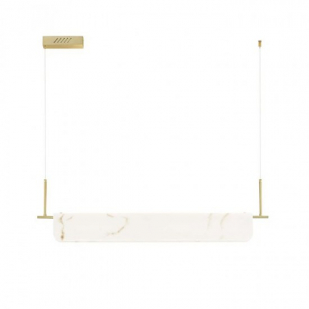 Lustre - Suspensie Nova Luce Aider, alama, LED, 35W, 2219 lumeni, alb cald 3000K, L.100 cm, 9019760