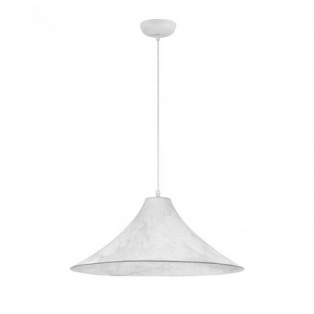 Moderne - Suspensie Nova Luce Ambrosia, alb, matase sintetica, 1XE27, D.65 cm, 9620166