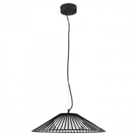Lustre - Suspensie Nova Luce Brume, negru, LED, 15W, 686 lumeni, alb cald 3000K, D.50 cm, 9620149