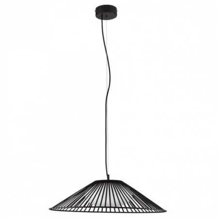 Lustre - Suspensie Nova Luce Brume, negru, LED, 21W, 677 lumeni, alb cald 3000K, D.61 cm, 9620148