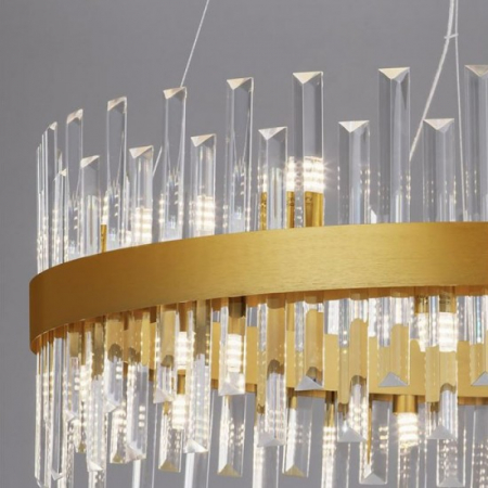 Suspensie Nova Luce Crown, alama, cristal, 18XG9, D.75 cm, 9695118 [2]