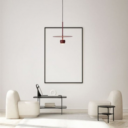 Pendul Nova Luce Edem, grena mat, LED, 8W, 590 lumeni, alb cald 3000K, D.30 cm, 9870047 [1]