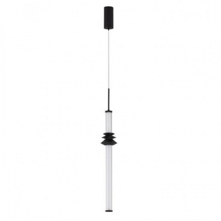 Moderne - Lustra Nova Luce STALACTITE 9236402 Triac Dimmable Sandy Black Aluminium, Acrylic & Ceramic LED 8W 465lm 3000K IP20