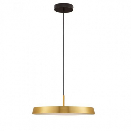 ILUMINAT - Suspensie Nova Luce Vetro, auriu satinat, LED, 37W, 4275 lumeni, alb cald 3000K, D.50 cm, 9223416