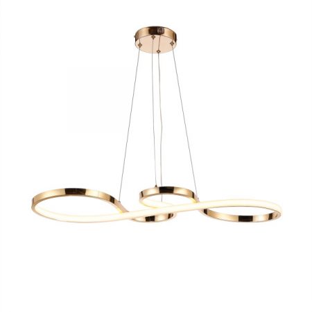Lustre - Suspensie OEM ANITA LED 35W 2730lm 3000K Aluminiu Franch Gold 760x1200mm IP20