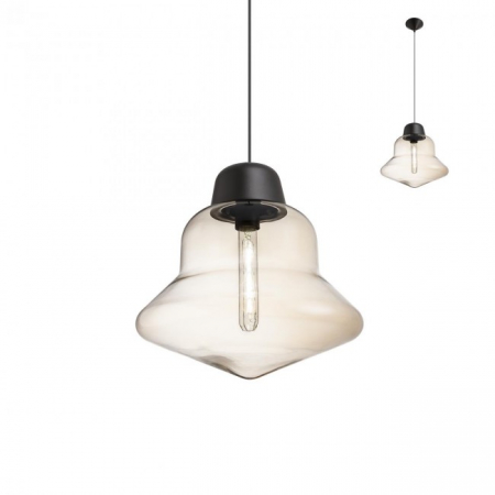 SPRING SALE - Suspensie REDO Amno 01-1770 E27 1x42W Ø330 IP20 Champagne