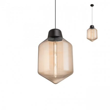 SPRING SALE - Suspensie REDO Amno 01-1772 E27 1x42W Ø260 IP20 Champagne