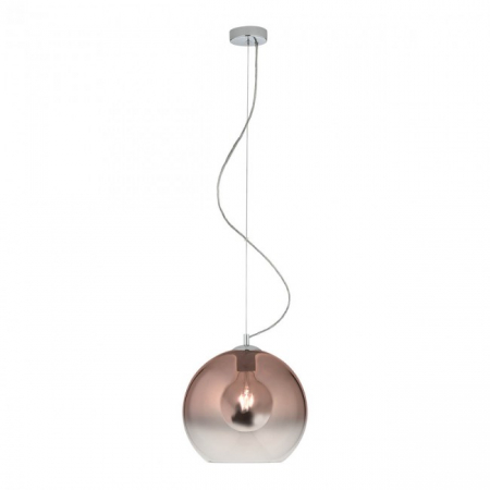 BLACK FRIDAY 2024 - Suspensie Redo BOWL 01-2076 E27 1x42W h1200 Ø300 IP20 Nedimabil Crom/Cooper