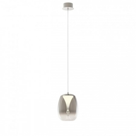 Lustre - Suspensie Redo Drop, negru, LED, 8W, 560 lumeni, alb cald 3000K, D.20 cm, 01-3628