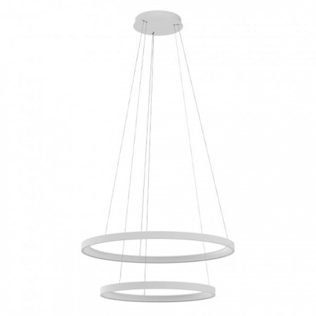 BLACK FRIDAY 2024 - Suspensie Redo Iconic, alb mat, LED CCT, 110W, 6654 lumeni, 3000K/4000K, D.78 cm, 01-3920