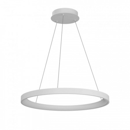 BLACK FRIDAY 2024 - Suspensie Redo Iconic, alb mat, LED CCT, 50W, 2895 lumeni, 3000K/4000K, D.58 cm, 01-3911