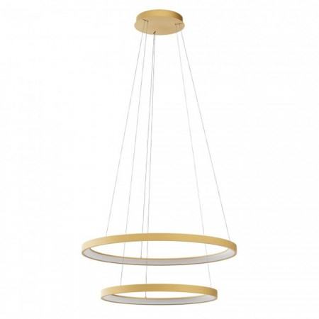 BLACK FRIDAY 2024 - Suspensie Redo Iconic, auriu mat, LED CCT, 110W, 6654 lumeni, 3000K/4000K, D.78 cm, 01-3921