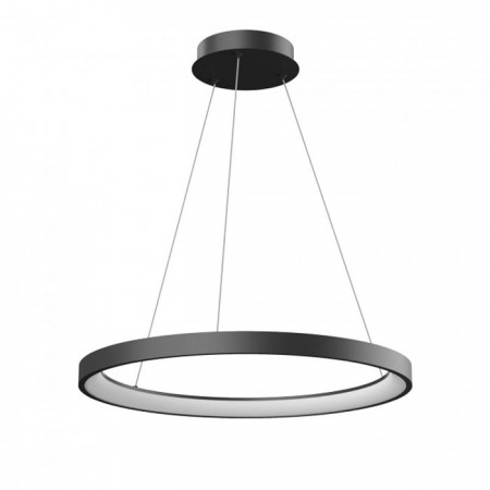 BLACK FRIDAY 2024 - Suspensie Redo Iconic, negru mat, LED CCT, 50W, 2895 lumeni, 3000K/4000K, D.58 cm, 01-3913