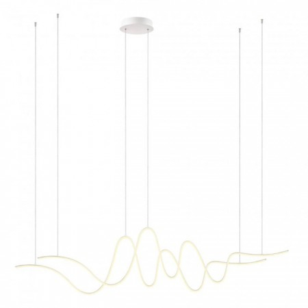 BLACK FRIDAY 2024 - Suspensie Redo Impuls, alb mat, LED, 68W, 4760 lumeni, alb cald 3000K, L.171 cm, 01-3621