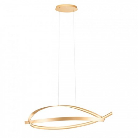 BLACK FRIDAY 2024 - Suspensie Redo Impuls, auriu mat, LED, 38W, 2660 lumeni, alb cald 3000K, D.107 cm, 01-3616