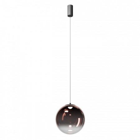 BF LUSTRE - Suspensie Redo Irides, cafeniu degrade, LED, 12W, 871 lumeni, alb cald 3000K, D.30 cm, 01-3970
