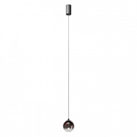 BLACK FRIDAY 2024 - Suspensie Redo Irides, cafeniu degrade, LED, 3W, 209 lumeni, alb cald 3000K, D.10 cm, 01-3966