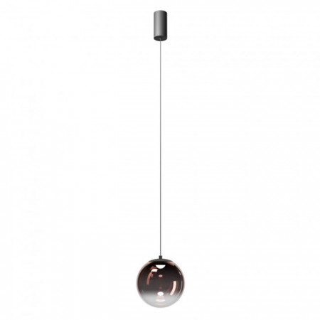 BF LUSTRE - Suspensie Redo Irides, cafeniu degrade, LED, 7W, 463 lumeni, alb cald 3000K, D.20 cm, 01-3968