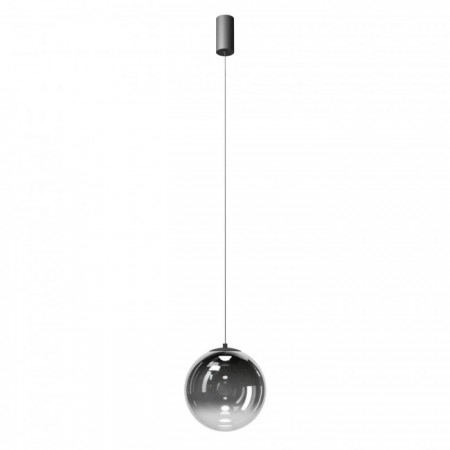 Lustre - Suspensie Redo Irides, fumuriu degrade, LED, 10W, 645 lumeni, alb cald 3000K, D.25 cm, 01-3964