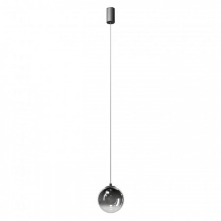 Lustre - Suspensie Redo Irides, fumuriu degrade, LED, 5W, 404 lumeni, alb cald 3000K, D.15 cm, 01-3962