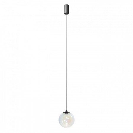 Lustre - Suspensie Redo Irides, sticla multicolora, LED, 5W, 404 lumeni, alb cald 3000K, D.15 cm, 01-3593