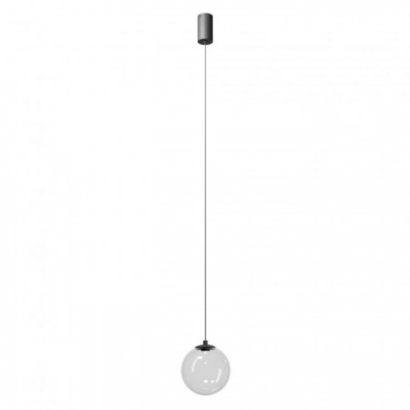 Lustre - Suspensie Redo Irides, sticla transparenta, LED, 5W, 404 lumeni, alb cald 3000K, D.15 cm, 01-3957
