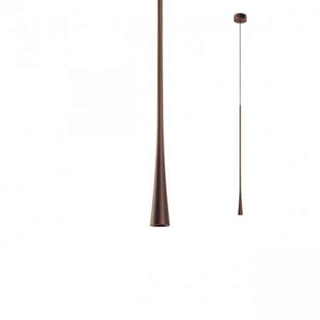 SPRING SALE - Suspensie REDO Ito 01-1760 LED 7W 3000K 315lm h1838 Nedimabil IP20 Coffee