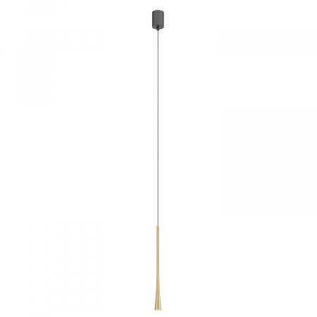 ILUMINAT - Suspensie REDO ITO 01-4065 LED 6.2W 3000K 495lm H400mm ⌀32mm Aur Mat IP20