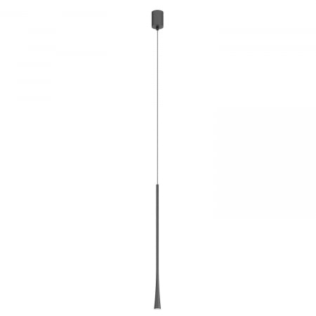 ILUMINAT - Suspensie REDO ITO 01-4076 LED 6.2W 3000K 495lm H600mm ⌀32mm Negru Mat IP20
