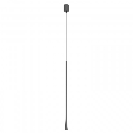 ILUMINAT - Suspensie REDO ITO 01-4120 LED 6.2W 3000K 495lm H800mm ⌀32mm Negru Mat IP20