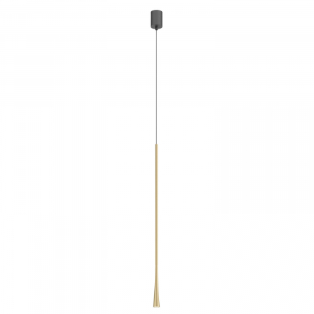 ILUMINAT - Suspensie REDO ITO 01-4121 LED 6.2W 3000K 495lm H800mm ⌀32mm Aur Mat IP20